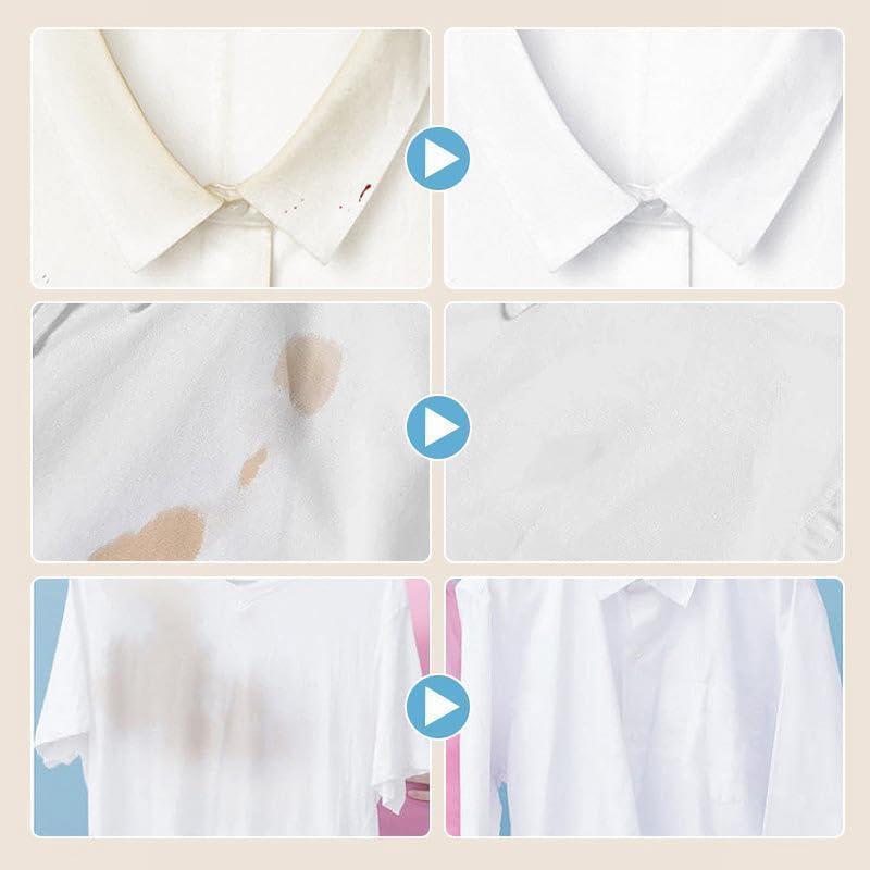 Household White Clothing Reducing Agent Natural Laundry Whitener Quick Clothes Stain Whitener and Bleach Removal Enzyme Boosters