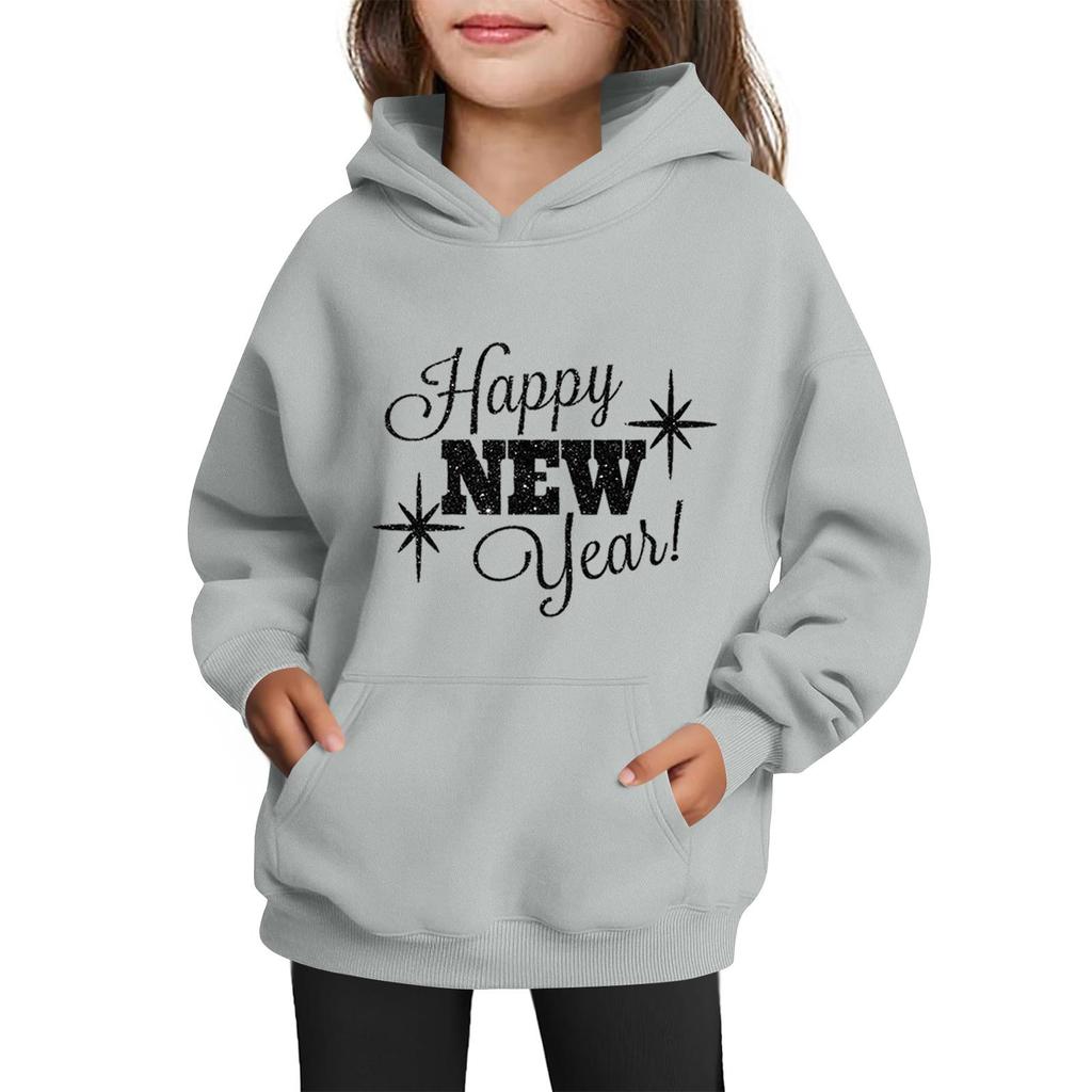 Sweatshirts For Teen Girls Hoodies Long Sleeve Drawstring Pullover Cute Printed Oversized Hoodie Christmas