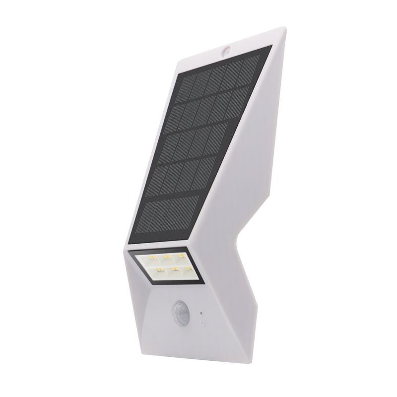 Smart Waterproof Solar Wall Lamp with Large Photovoltaic Panel for Garden, Terrace, and Garage