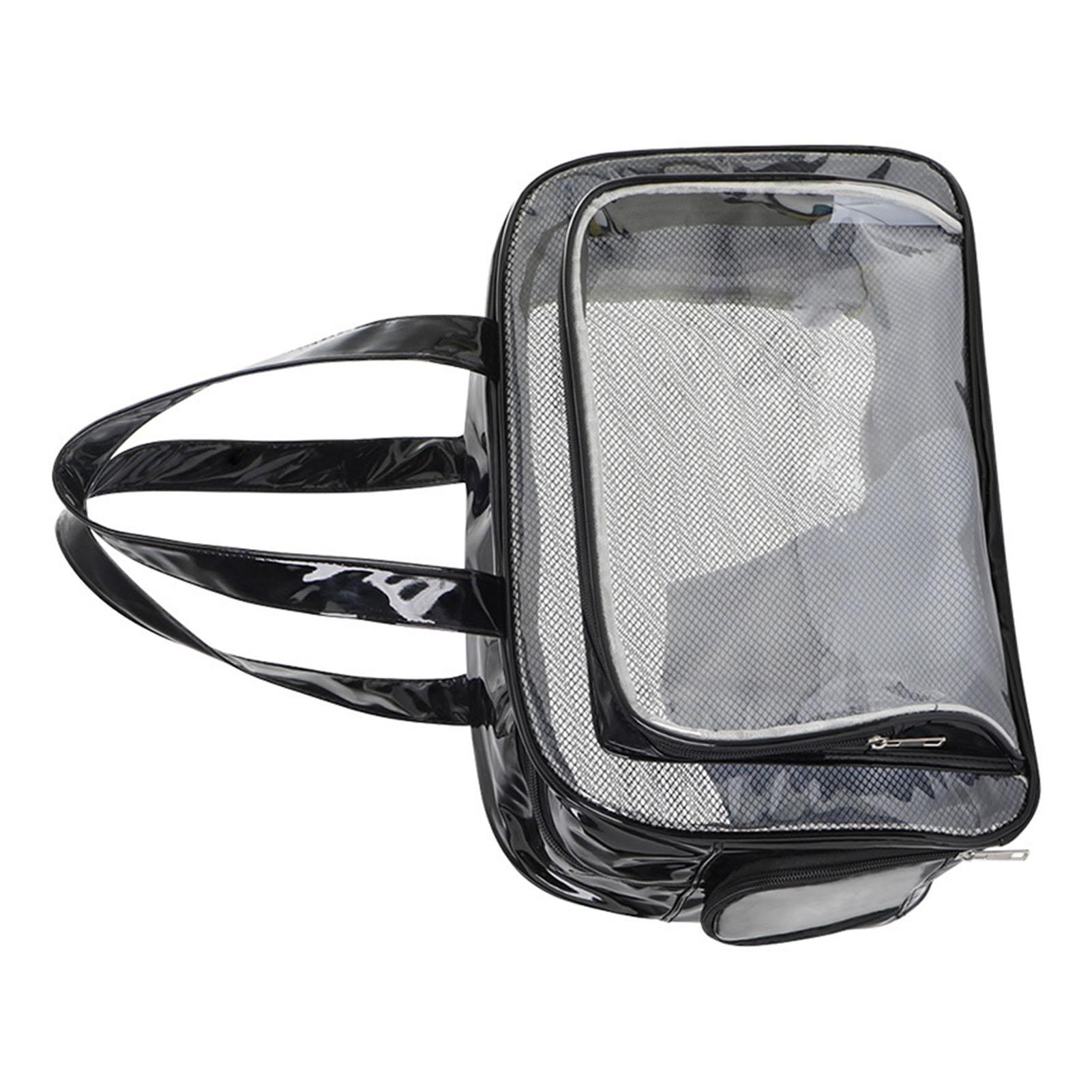 

Большая пляжная сумка с разделением на сухие и влажные вещи, водоотталкивающим ПВХ-покрытием и прозрачным окошком, сумка для бассейна, для одежды и обуви в путешествиях.