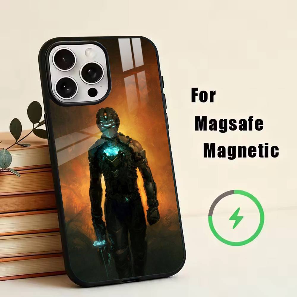 

DEAD SPACE Phone Case For iPhone17,16,15,14,13,12,11 Plus,Pro Magnetic with Magsafe Wireless Charging iPhone13PROMAX