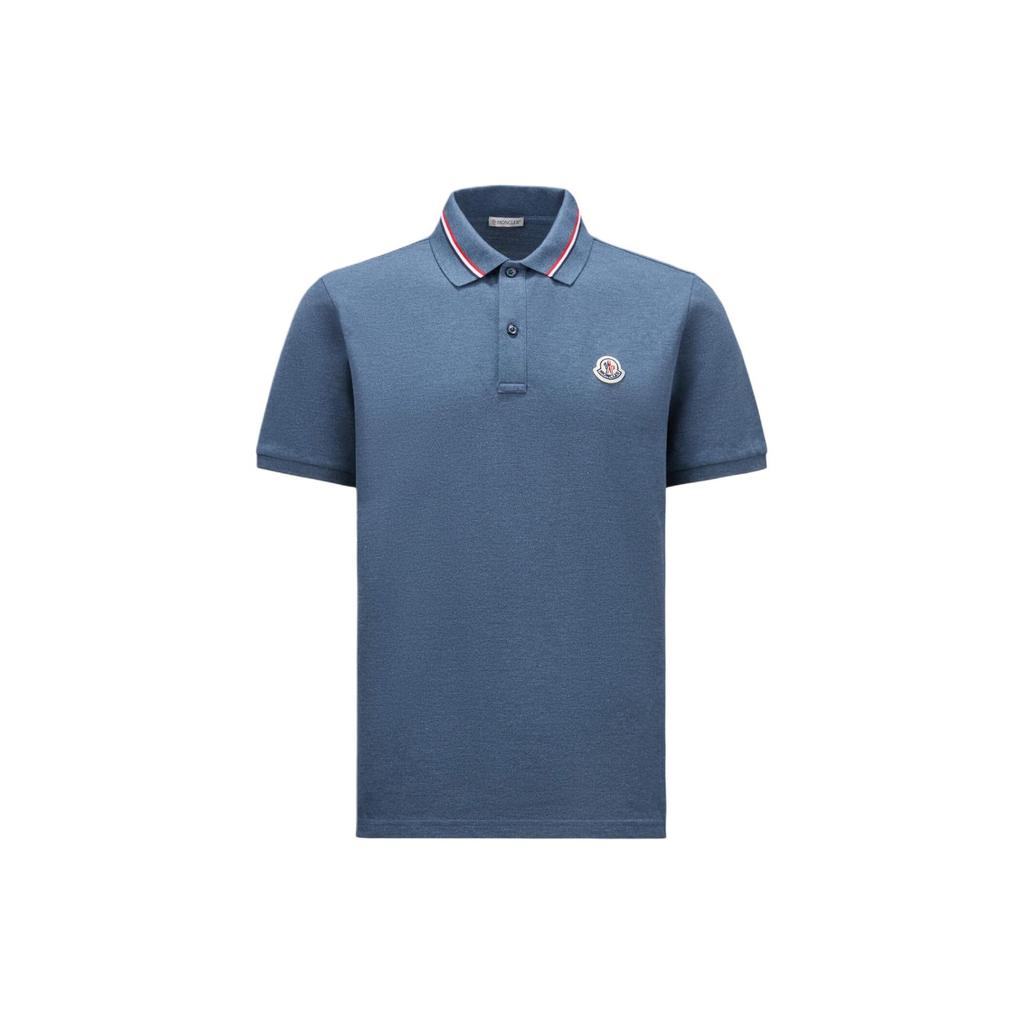 Moncler Logo-patch Piqué Polo Shirt J10918A0002189A16794