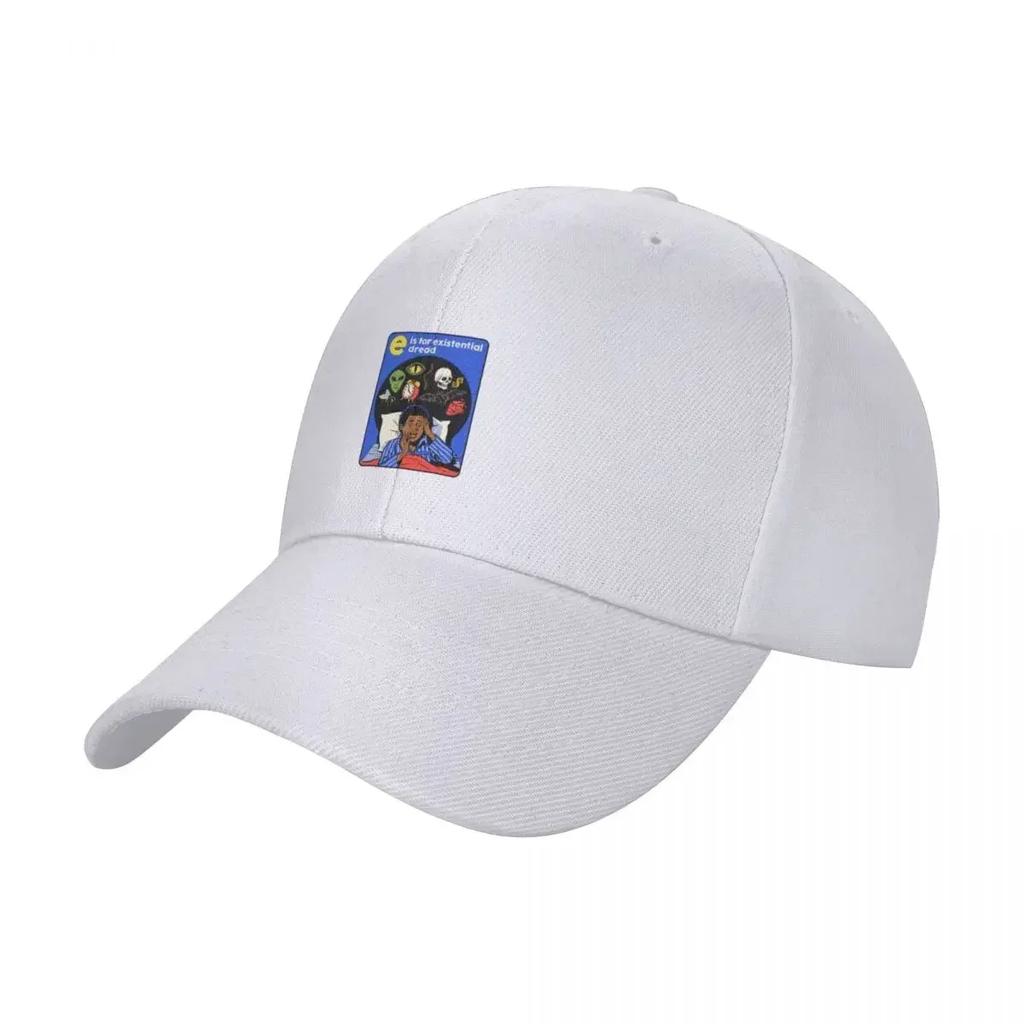 E Is for Existential Dread Baseball Cap Thermal Visor Trucker Cap Funny Hat Unisexs Tennis WoUnisexs