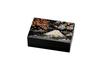 Nakatani Brothers "Yamanaka Lacquer" Accessory Box, Black, Mount Fuji and Spring and Autumn Design, 37-2604