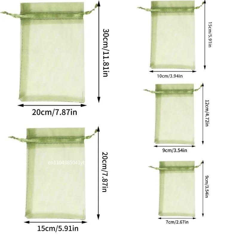 1-100PCS Grapes Fruit Protection Bags Anti-Bird Netting Mesh Garden Bag Vegetable Strawberry Bags Garden Tools Plant Grow Bags