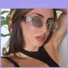 Geometric Square Sunglasses With Uv400 Protection For Outdoor Sports And Beach Vacation