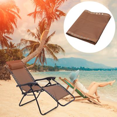1Set Outdoor Chair Canvas Replacement Heavy Duty Lounge Cover for Folding Chairs Balcony Camping Useful Accessory