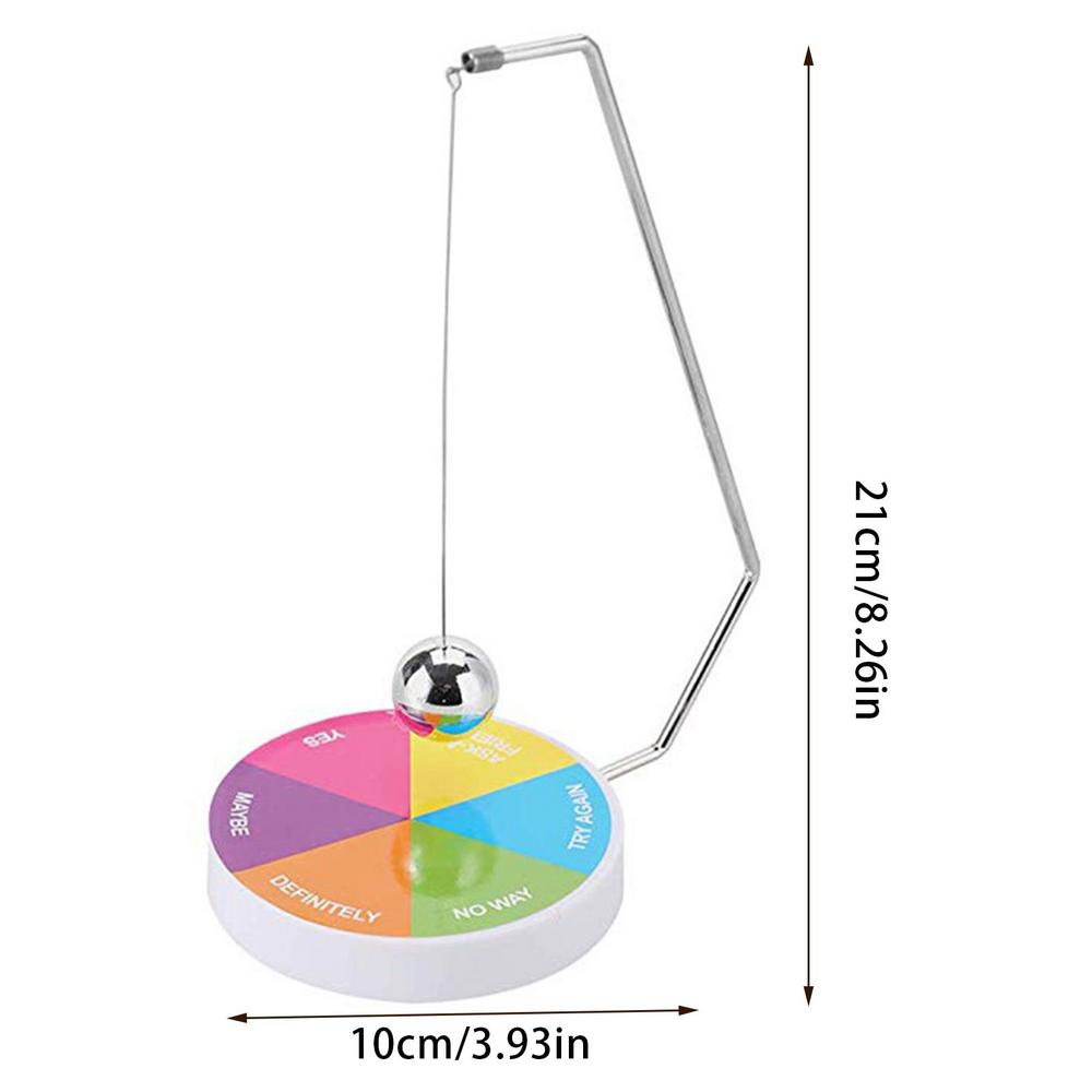 

Magnetic Decision Maker Swinging Pendulum For Desk Swing Ball Game For Kids Adults Office Desk Toys Novelty Decoration Gift