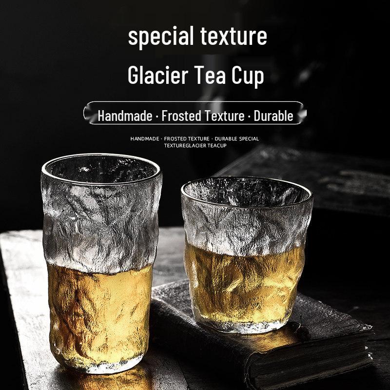 ZISIZ Glacier Pattern Glassware Set