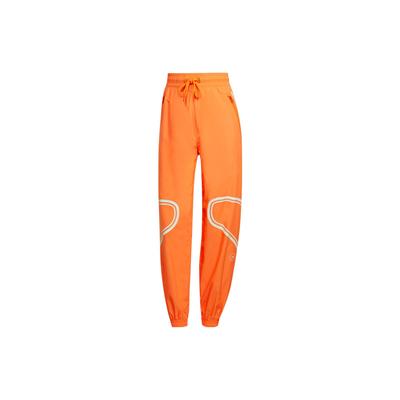 X Stella McCartney Co-Branded Loose Casual Running Pants With Contrast Stripes Women Bottoms Orange HC2985
