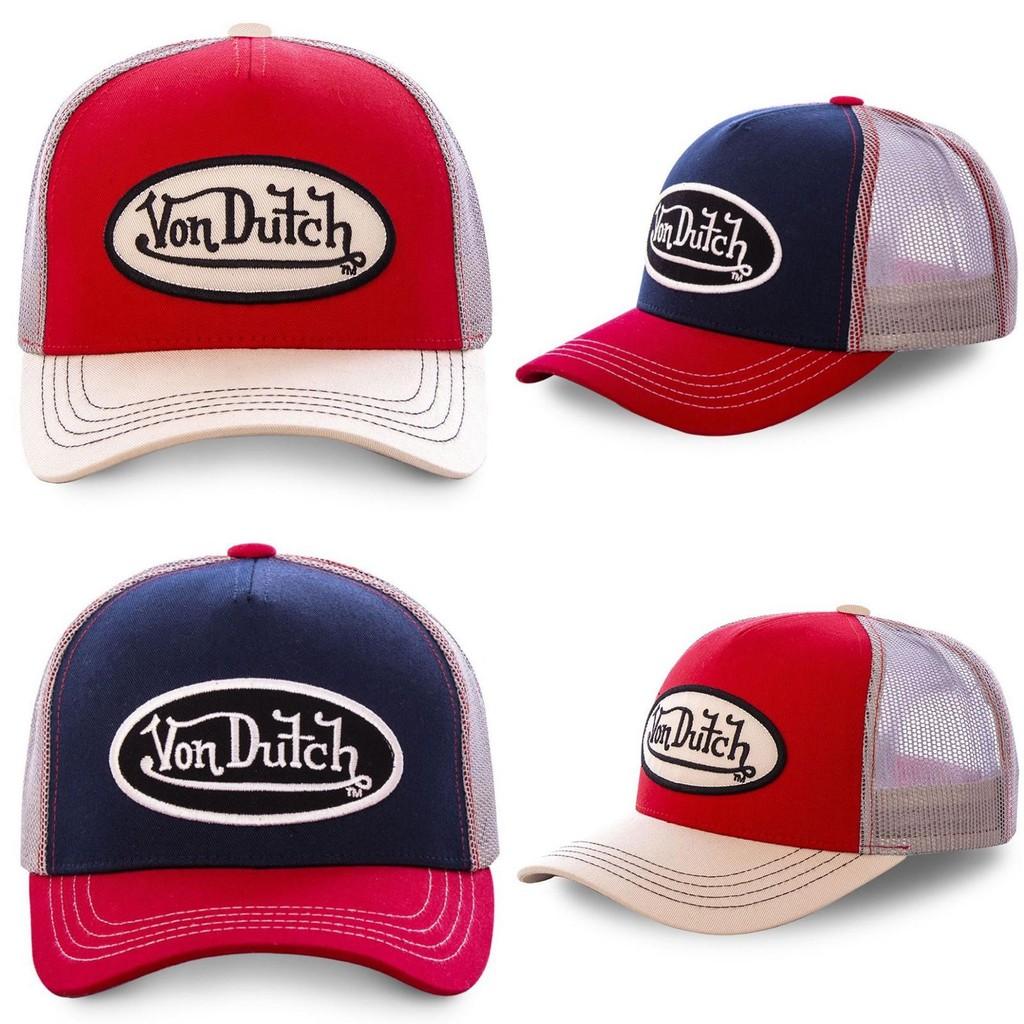 Stylish Vondutch Summer Baseball Cap With Breathable Cotton And Colorful Embroidery