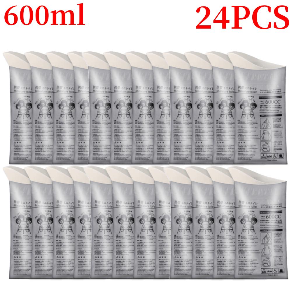 4-32 Stück Tragbare Notfall-Urinalbeutel Outdoor Camping Pinkelbeutel Einweg Reise Erbrochenenbeutel Mobile Toilette für Männer Frauen Kinder