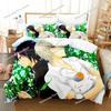 Natsume's Book of Friends Anime 3D Duvet Cover Bedding Set Polyester Pillowcases Quilt Cover Home Decor Gift Twin King029963