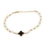 Niche Women's Titanium Steel Pearl Bracelet - Cross-Border, Fade-Resistant, Minimalist Design