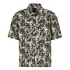 Armani Exchange Mens Palm Regular Short-Sleeved Shirt