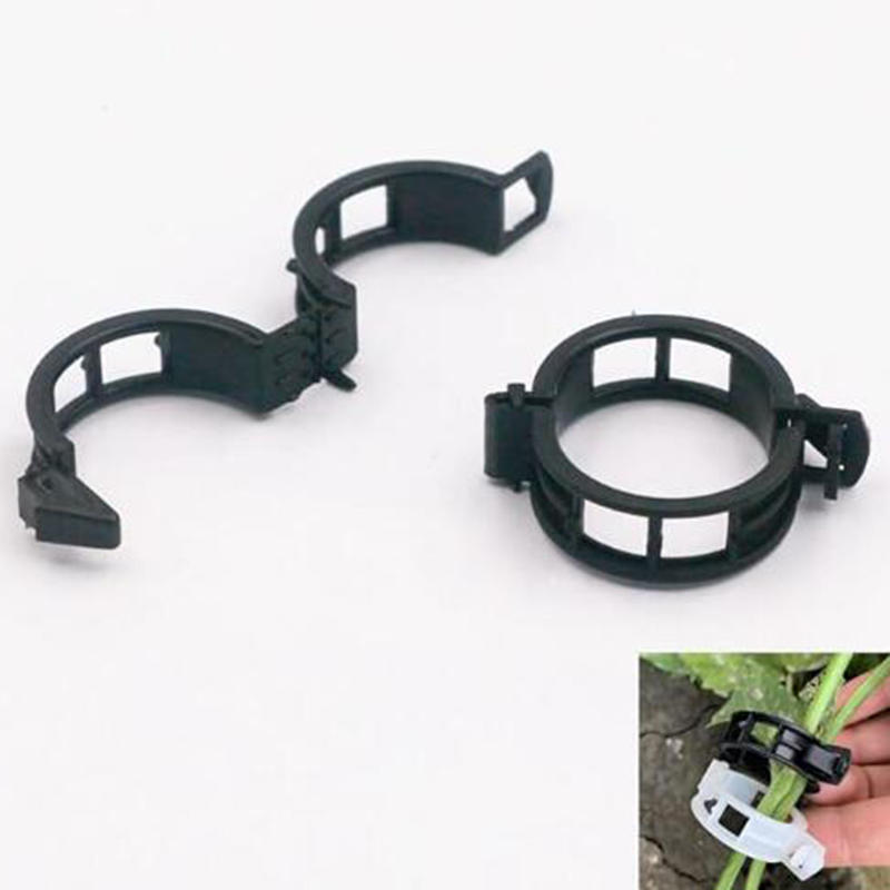 New Plant Vine Fastening Clip Kiwi Grape Vine Vegetable Flower Fixed Lashing Hook Greenhouse Agriculture Supplies Branch Binding чёрный