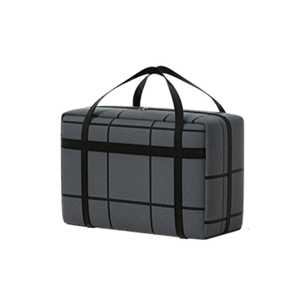 Large Capacity Foldable Non-woven Fabrics Storage Bag  Dustproof Moisture-proof with Zipper Portable Mobile  Luggage Travel Bag