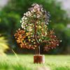 Handgefertigte Bunte Kristallstein Baum Figur Ornament für Reichtum und Positive Energie Büro und Zuhause Schreibtisch Dekorationen