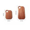 1pcs Double-Sided Solid Wood Cutting Board - Kitchen Chopping Board for Fruits Vegetables Food with Wooden Kitchen Accessory