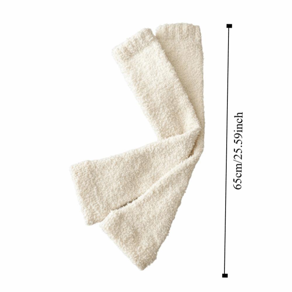 Bequeme Dicke Warme Lange Schlauchsocken Abdeckung Streifen Einfache Bodenstrümpfe Strumpfwaren Beinwärmer Fußwärmer Mädchen