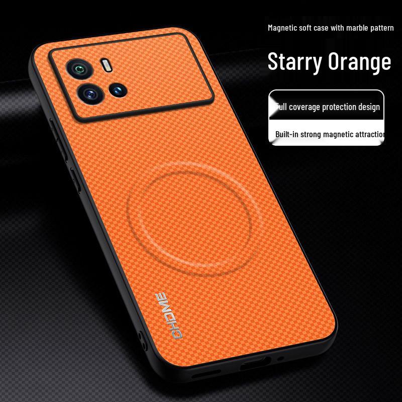 

iQOO 9 Pro Full Coverage Protective Case with Anti-drop Magnetic Buckle and Stylish Texture iQOO 9