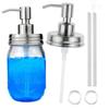Steel Bottles Lid Rust Proof Jar Caps Canning Lids Liquid Soap Dispenser Lids Mason Jar Lid