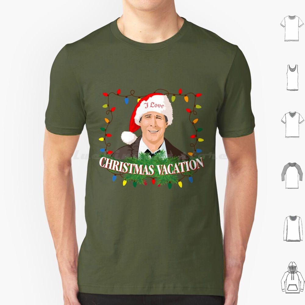 I Love Christmas Vacation T Shirt 6xl Cotton Cool Tee Mos Graphix Chevy Chase Christmas Christmas Vacation 80s Griswold Comedy