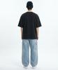 Osillos C94 Statue Of Liberty Oversized Short Sleeve T-Shirt_Black