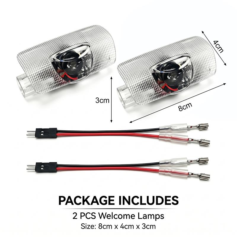 Bouchon de Valve de Voiture 2PCS/SET Lumière d'Accueil de Porte de Voiture Lampes Projecteur LED pour Voiture Autocollants Pour Lexus ES300 RX330 RX300 IS250 IS200 CT200h NX