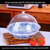 Wuhe 10-inch Blue & White Porcelain Lidded Fish Pattern Bowl