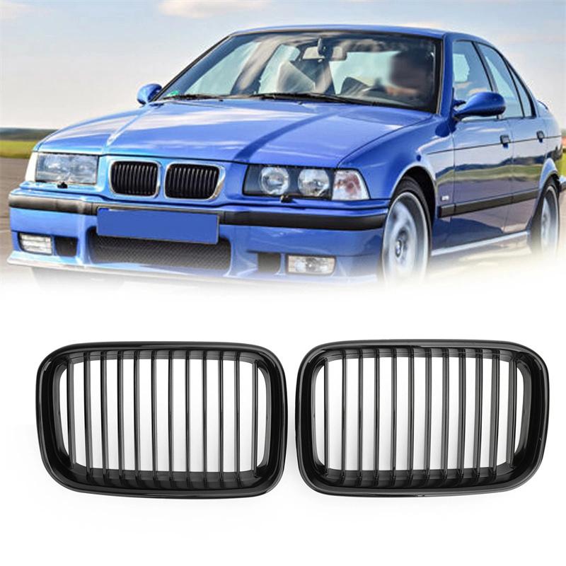 For Bmw 3 Series E36 318I 323I 325I 1992 1993-1996 Mid Grid Intake Frame Front Bumper Intake Accessories 51138122237 51138122238