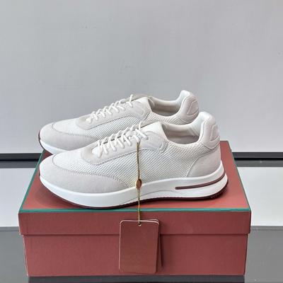Luxury Mens Suede Mesh Daily Athletic Shoes Chunky Breathable Vintage Running Shoes Versatile Elevated Skate Trainers Outside Walking