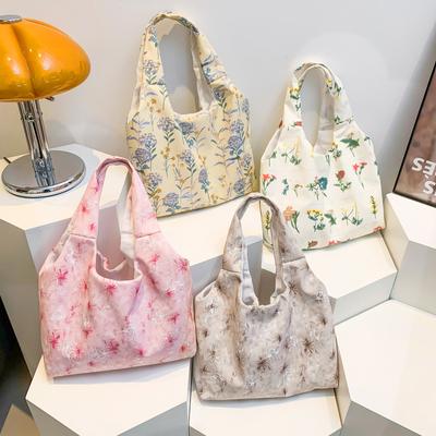 Spring Beautiful New Bag Simple Personalized Bag Design Sense Casual Shoulder Bag Handbag Handbag Art Bag