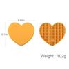 Heat Resistant Silicone Mat Thicker Drink Cup Non-slip Pot Coasters Heart-shaped Placemat Kitchen Accessories  Holder Table