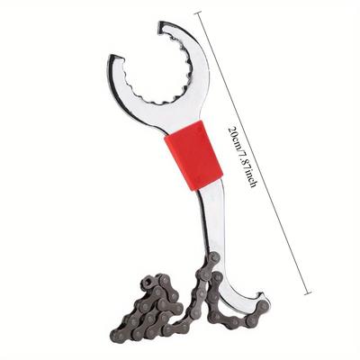 Πολυλειτουργικό Κλειδί 3 σε 1 για Αλυσίδα Ποδηλάτου Κλειδί Αφαίρεσης Ελεύθερου Τροχού για Ποδήλατα MTB Road Bike Εργαλεία Επισκευής Ποδηλάτου Αφαιρετής Βάσης