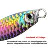 6Pcs Jig Fishing Lures Bass Fishing Bait Weights Fish Metal Jigs Saltwater Lures Ice Isca Artificial Jigging Lure