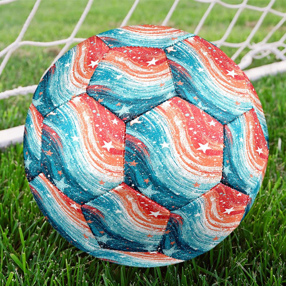 1pc Celestial Wave Size 5 Soccer Ball Professional Match Training Football Indoor &Outdoor Sports Ball Lightweight Durable c65188