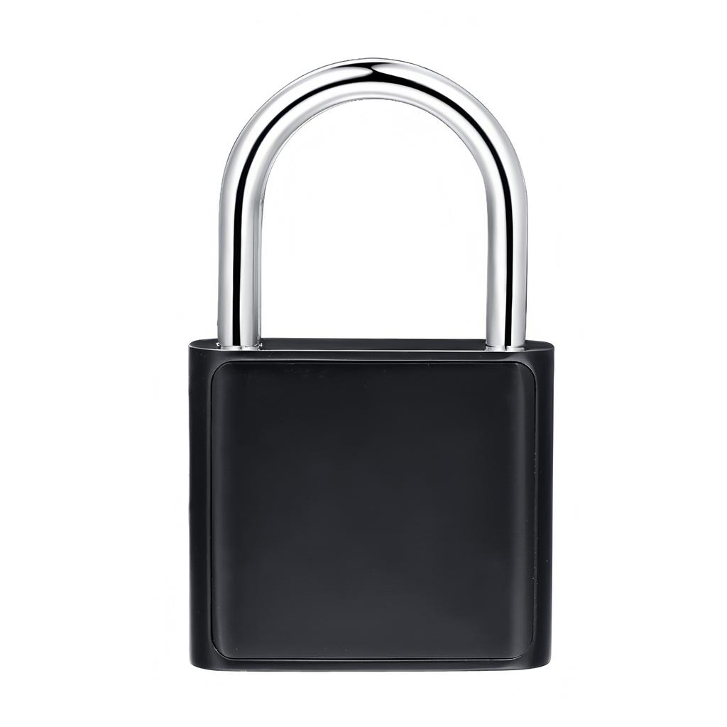 IPX4 Waterproof Smart Fingerprint Padlock Type-C Rechargeable Keyless Security Lock for House Gate Cabinet