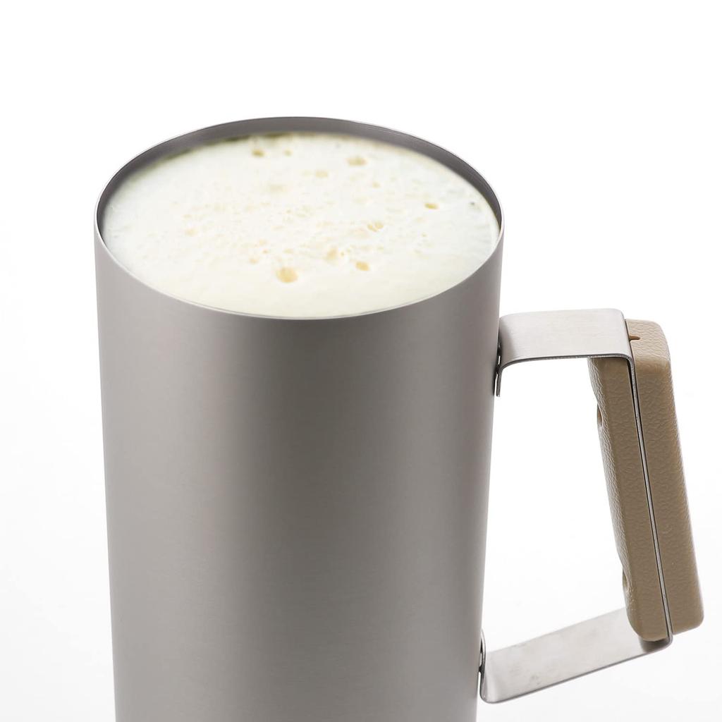 Bestco Can Insulated Beer Stainless Holder, Tumbler, Mug, 740ml, Steel, NQ-0009