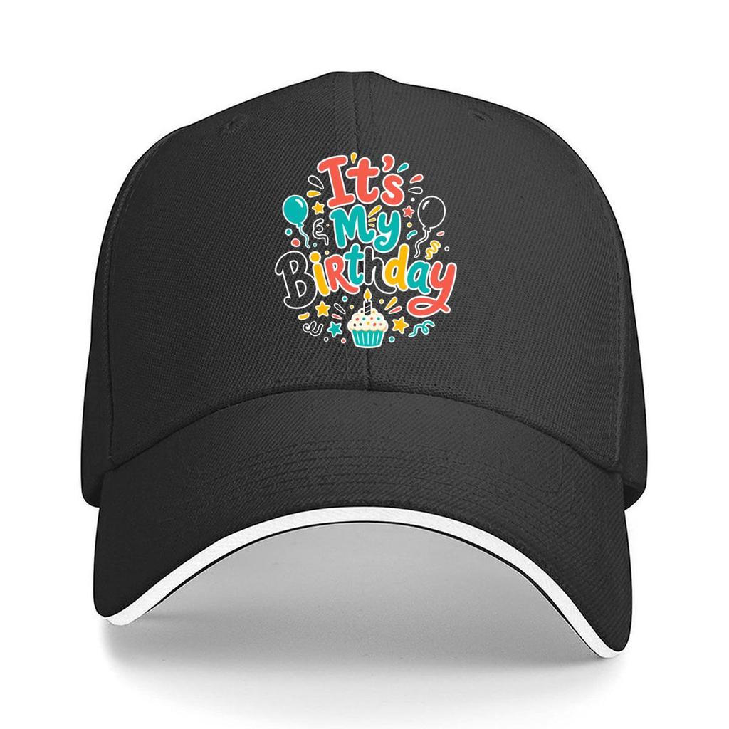 Colorful s Birthday Celebration L Sandwich Baseball Cap Sun Cap Outdoor Workouts Hat