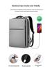 Baron Men's Minimalist Business Backpack: Lightweight, Large Capacity for Travel, Work, and Commute, Fits Laptops.