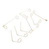 Fruit Display Holder Metal Floating Circle Fruit Rack Art Sculpture for Kitchen Dining Table Decoration Golden
