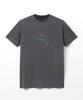 Hellinogseuweeo Hummingbird Graphic T-Shirt_Dark Gray