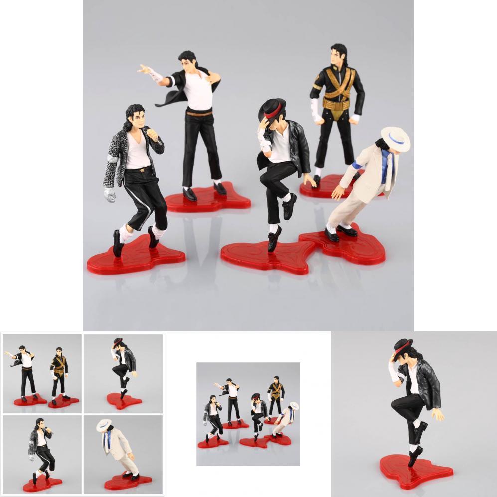 Michael Jackson 4-inch Pose Figurines Set Premium Quality Collectible Gift For Fans