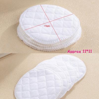 12pcs Reusable Nursing Breast Pads Washable Soft Absorbent Baby Breastfeeding