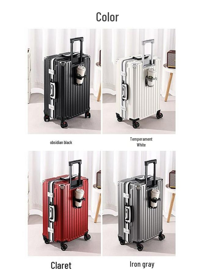 Stevige 20-inch Hardshell Spinner Koffer met Cijferslot – Grote Capaciteit voor Mannen, Vrouwen & Studenten