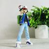 13cm/5.1in Pokemon Cartoon Anime Figure Trainer Xiao Chi Model Statue Pvc Desktop Decoration Children Toy Doll Christmas Gift