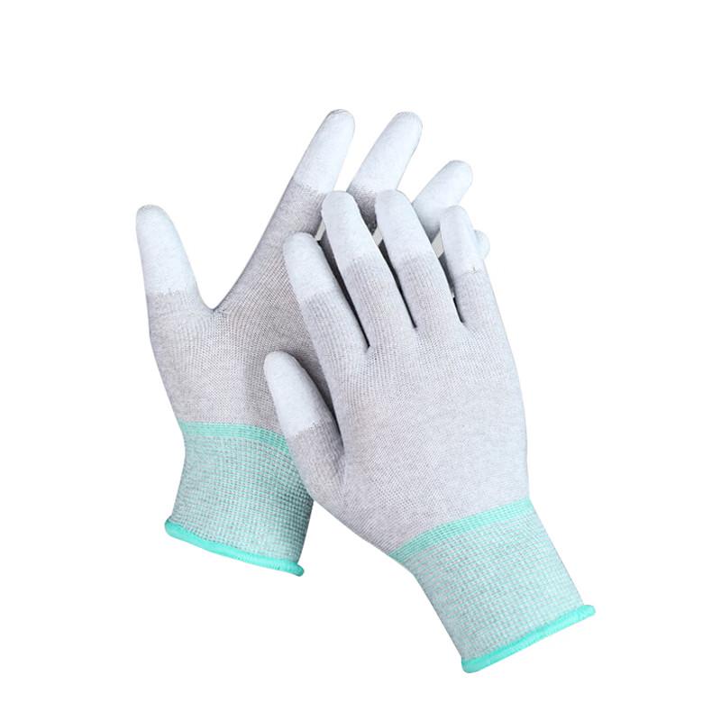 Anti-Static Carbon Fiber PU Coated Work Gloves