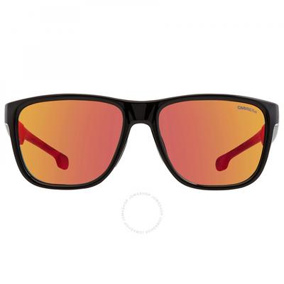 Carrera Czerwone Lustrzane Kwadratowe Męskie Okulary Przeciwsłoneczne Carrera Ducati 003 S 00a4 Uz 57