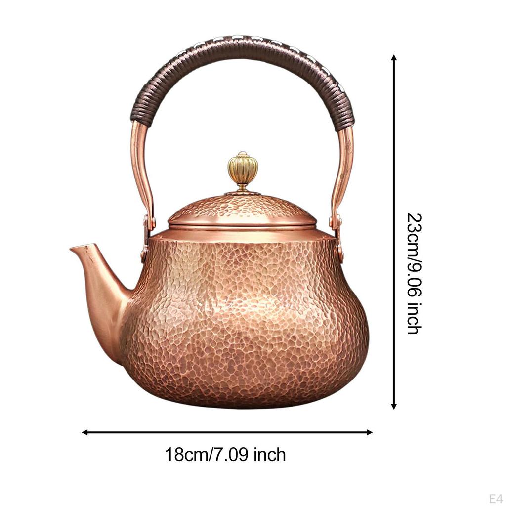 Kupferkessel zum Erhitzen von Wasser Traditionelle chinesische Teekanne Teehaus
